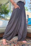 Tasha Damask Bloom Pant Chocolate
